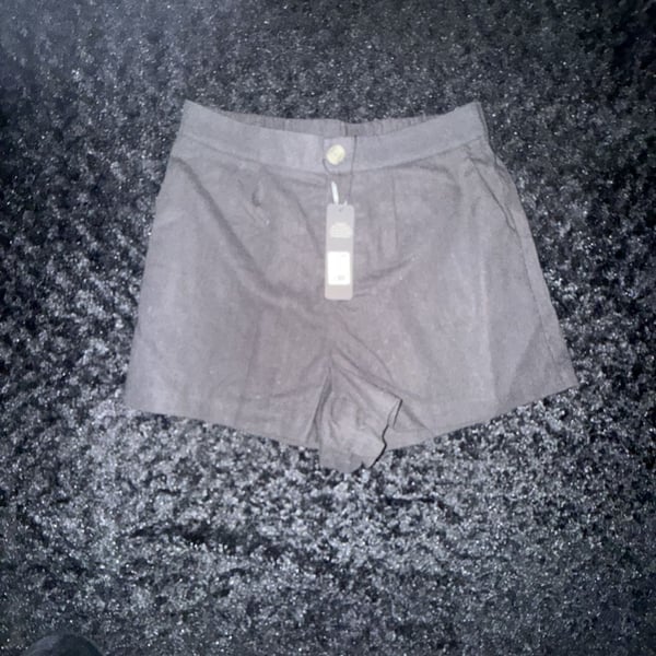Fashion Nova Jordyn High Rise Micro Trouser Hot Short Grey New With Tags