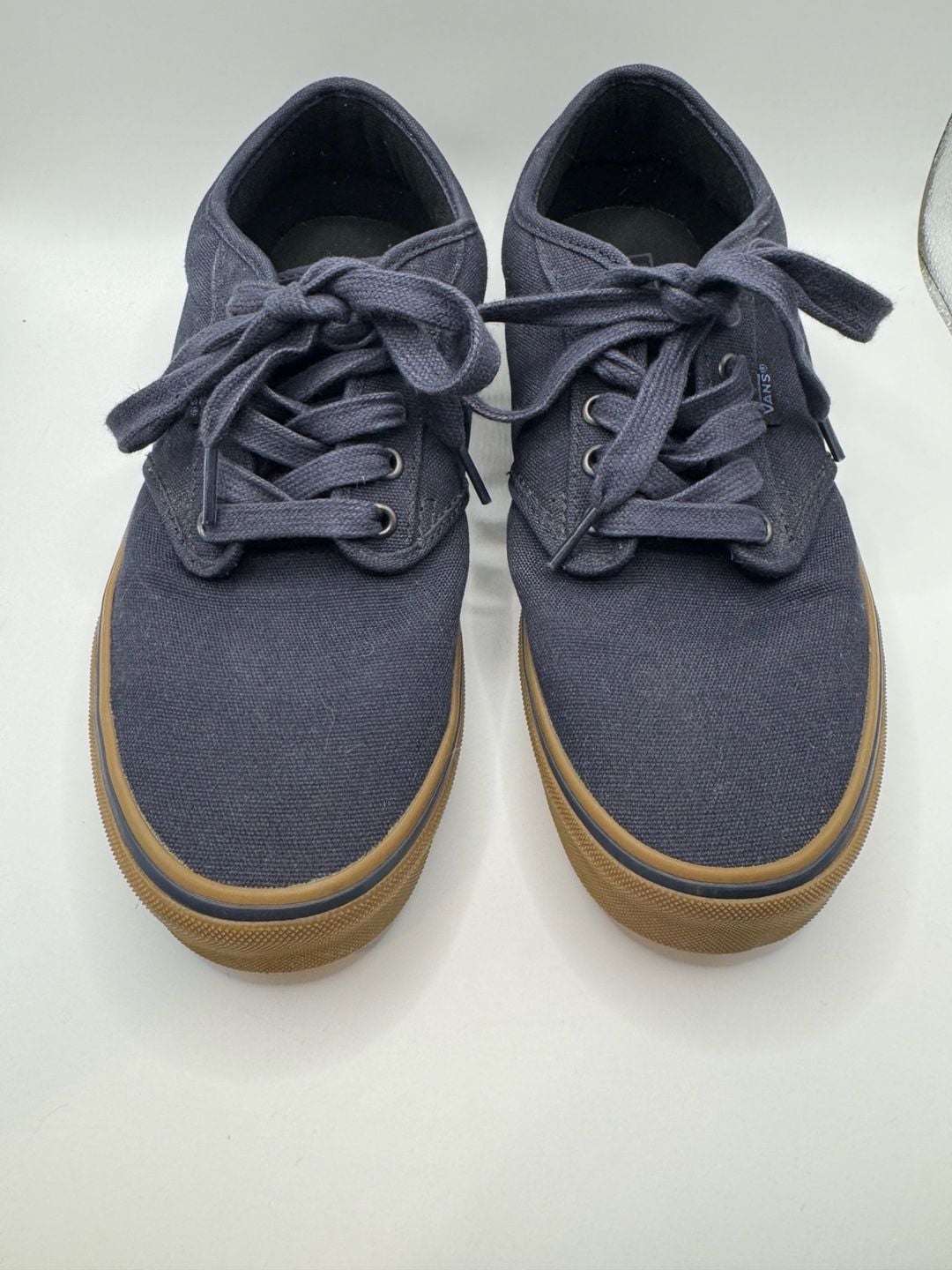 Vans Atwood Navy Gum Canvas Skate Shoes 2