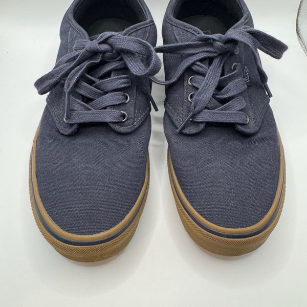 Vans Atwood Navy Gum Canvas Skate Shoes