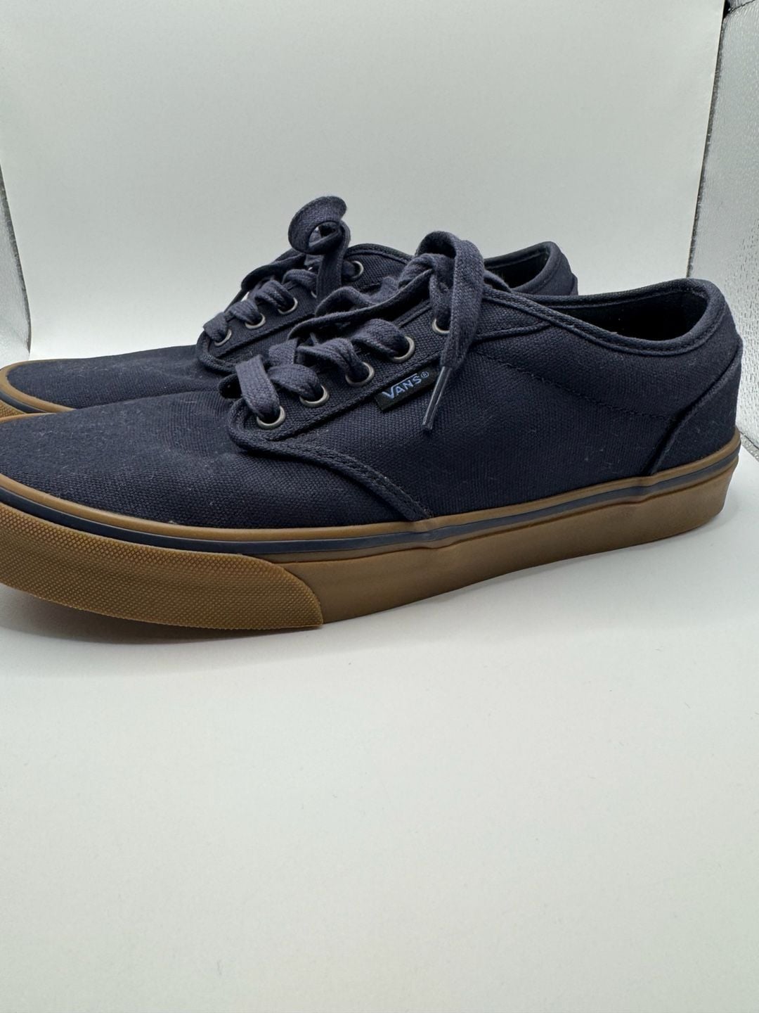 Vans Atwood Navy Gum Canvas Skate Shoes 4