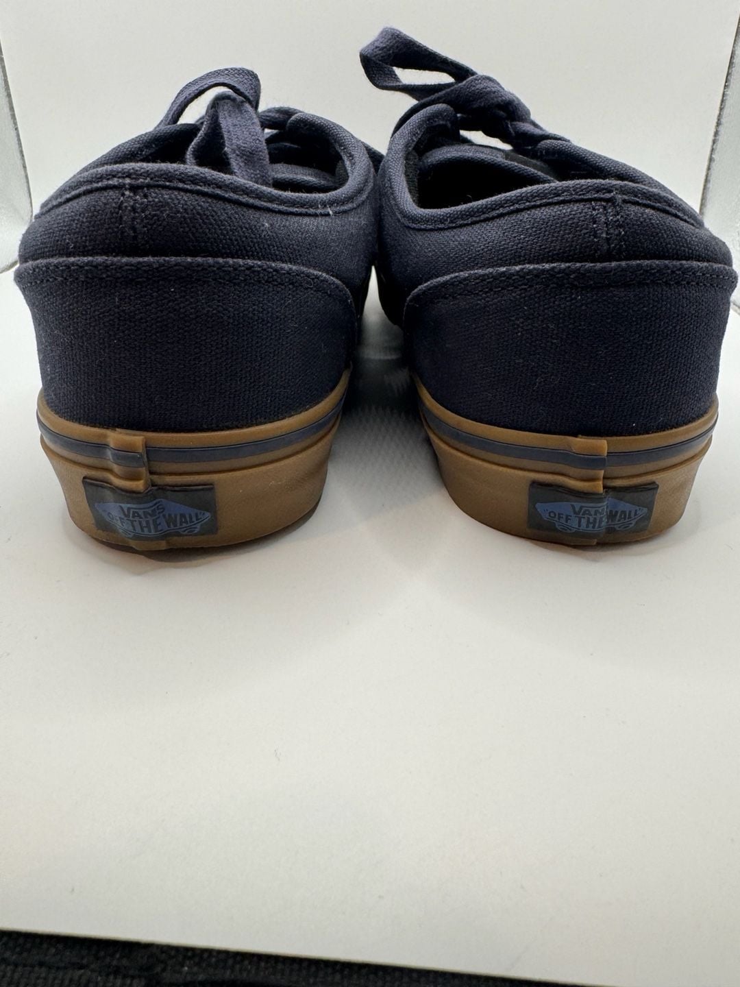 Vans Atwood Navy Gum Canvas Skate Shoes 5