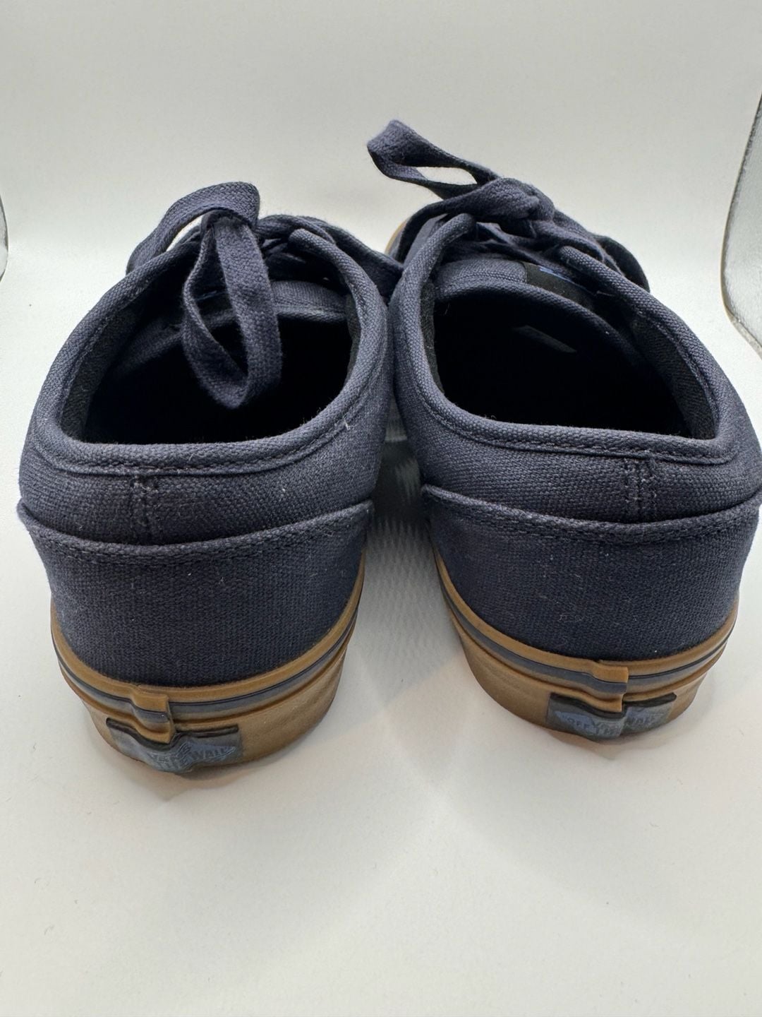 Vans Atwood Navy Gum Canvas Skate Shoes 6