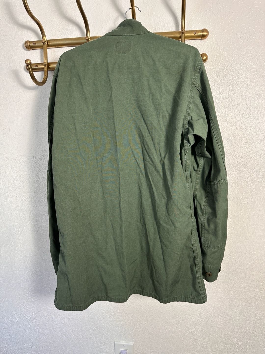 US Military Field Jacket Medium Long Olive Green BDU Army Coat 6