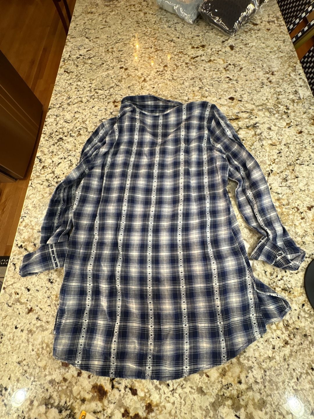 Justice flannel shirt Two Pockets-Girls 16 Western Cozy 7