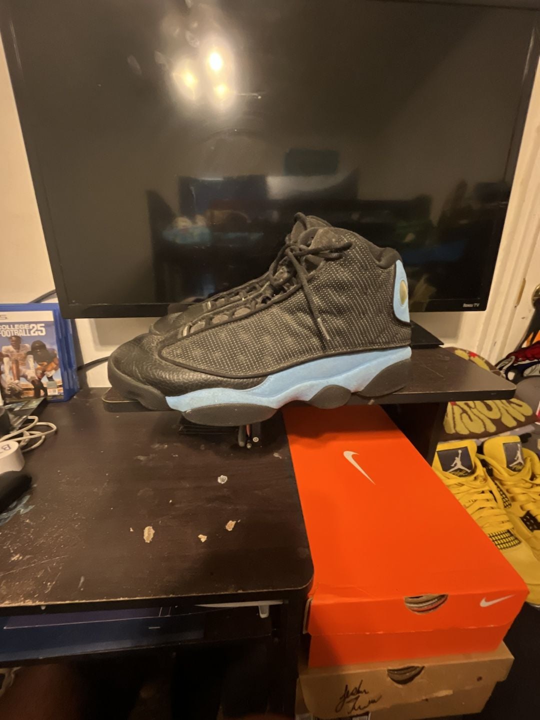 Nike Air Jordan 13 Retro Black University Blue 3
