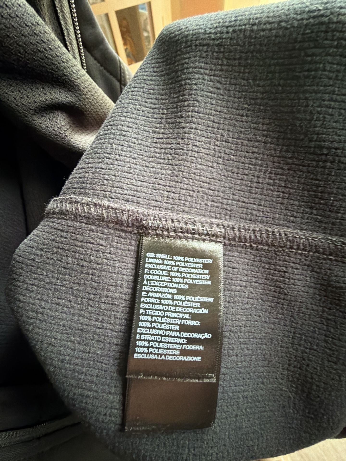 The North Face Soft Shell Vest Size XL Black Azure Databricks NWT 8