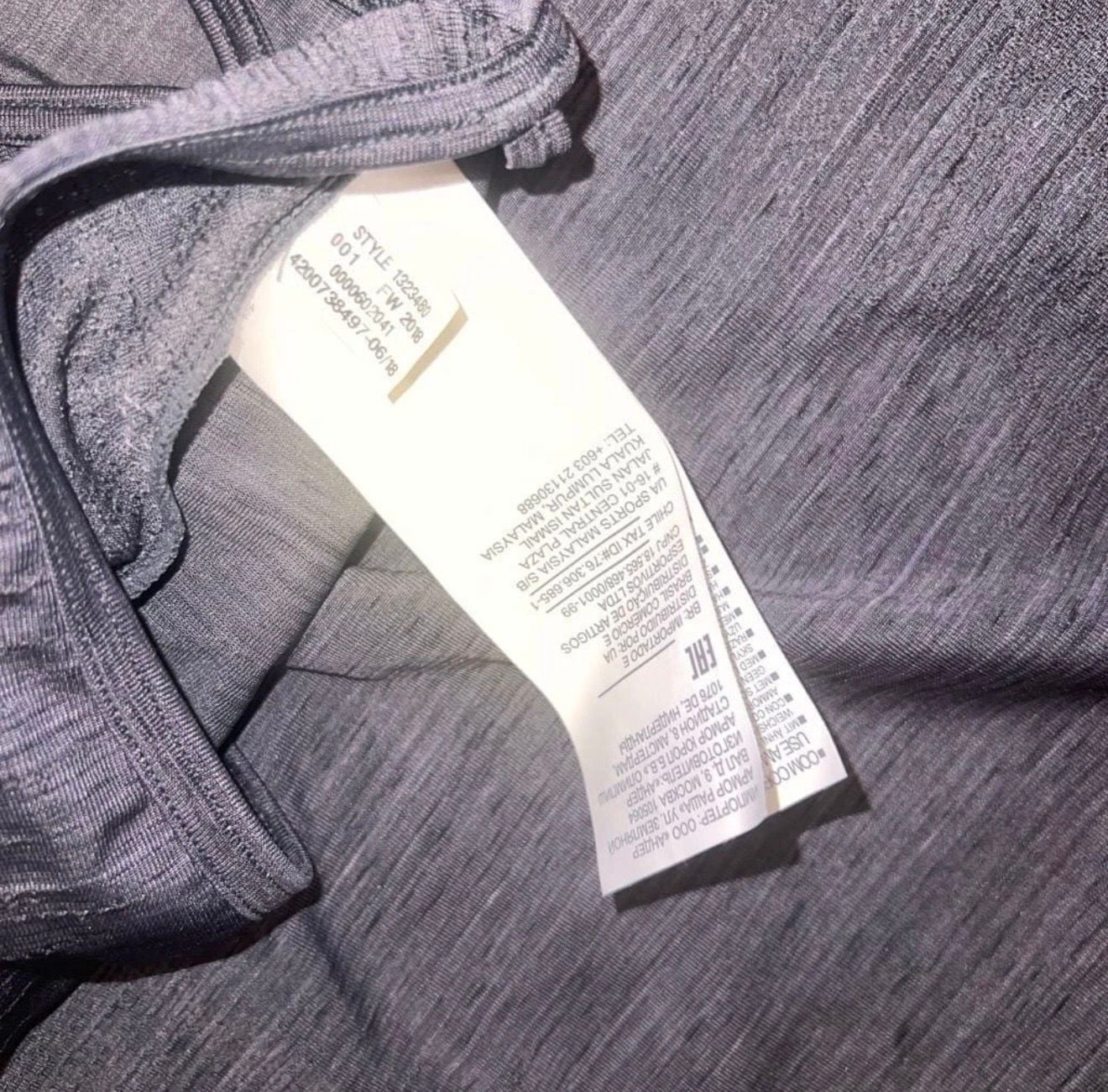 Under Armour Threadborne Seamless Long Sleeve Size XS Grey Open Back Top 6