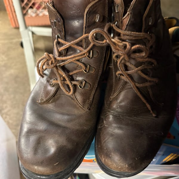 Dexter Brown Leather Hiking Work Boots