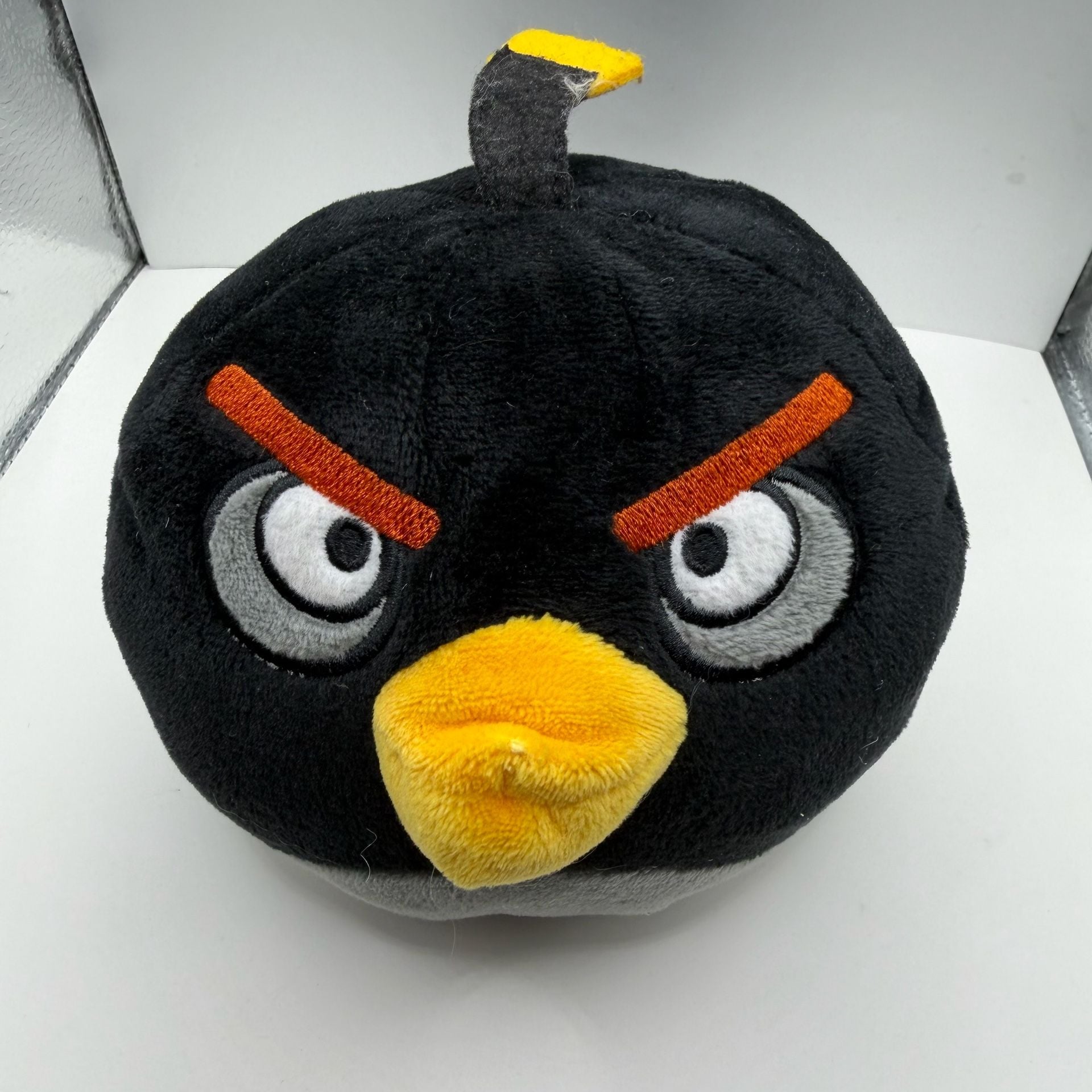 Angry Birds Bomb Black Bird Plush Toy 1