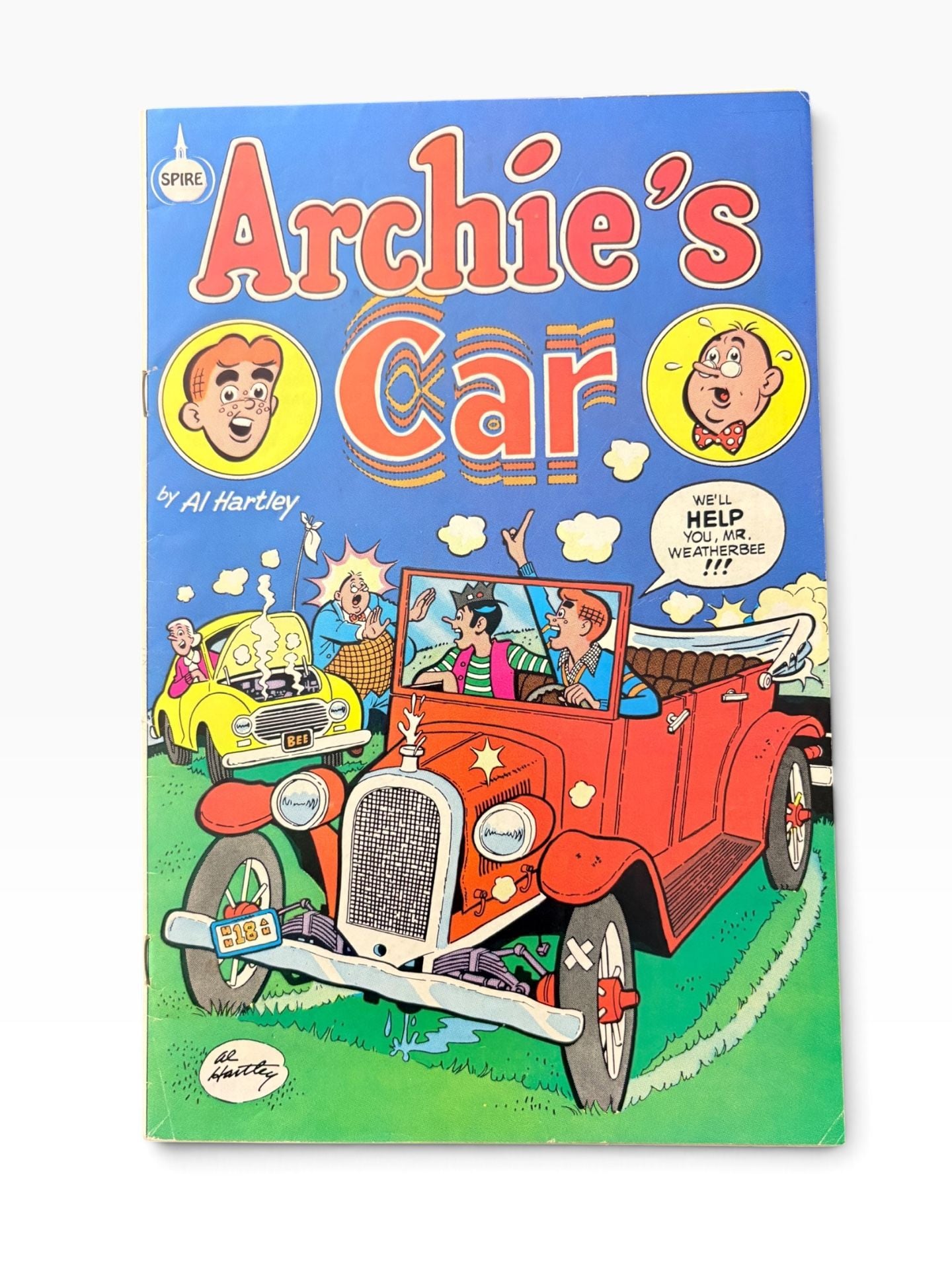 Archie Comics Archie's Car 1979 Al Hartley Spire Comics | Vintage 1