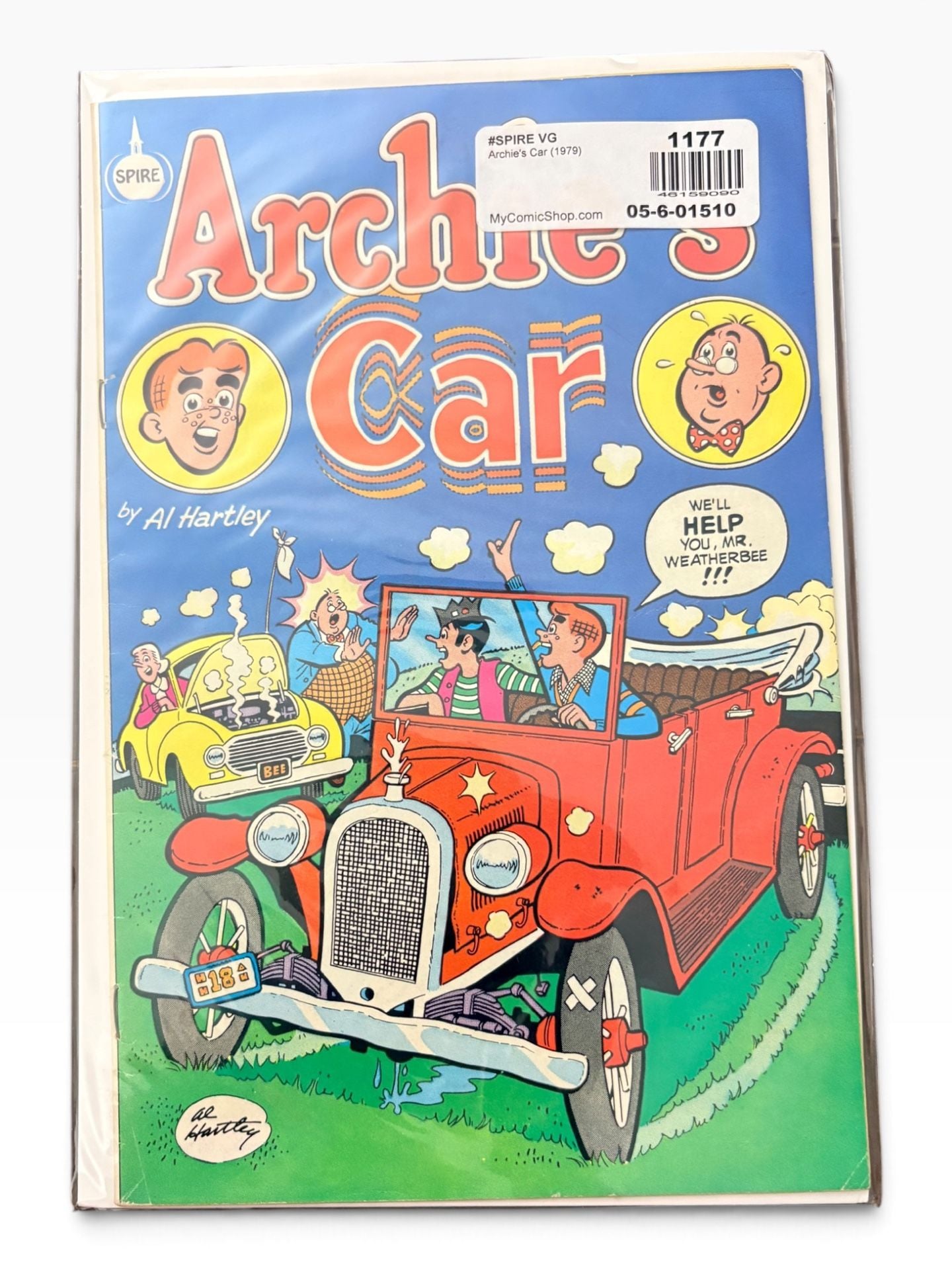 Archie Comics Archie's Car 1979 Al Hartley Spire Comics | Vintage 5