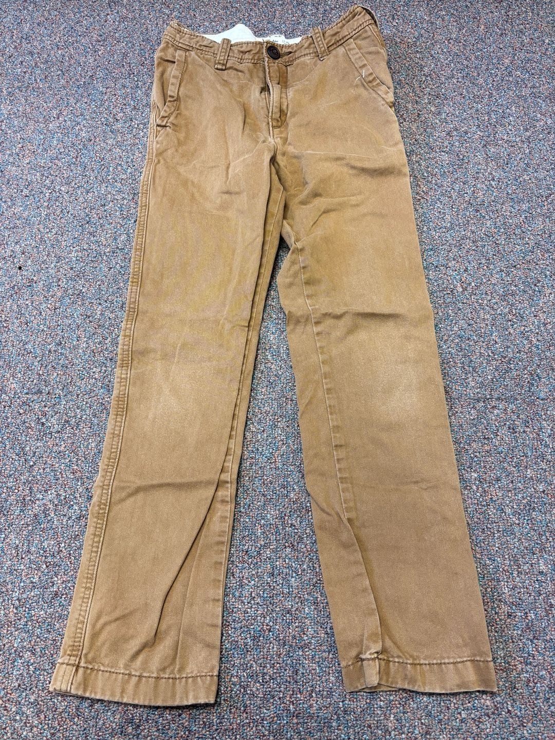 Abercrombie Kids Chino Pants Size 12 Slim Tan 2