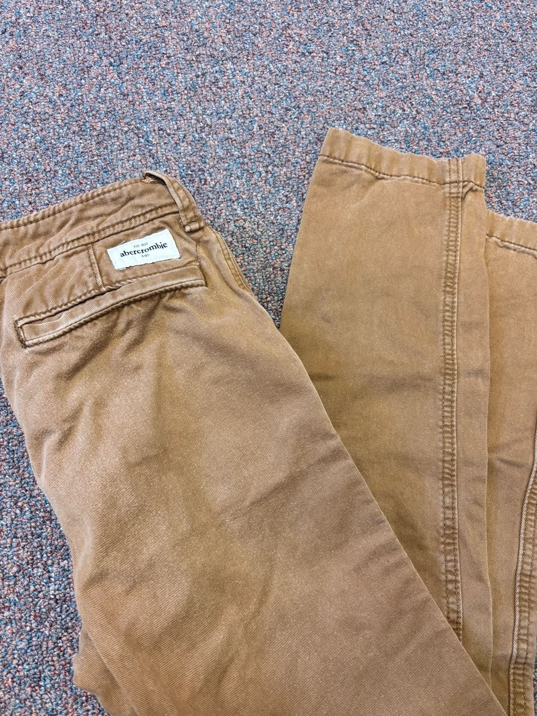 Abercrombie Kids Chino Pants Size 12 Slim Tan 7