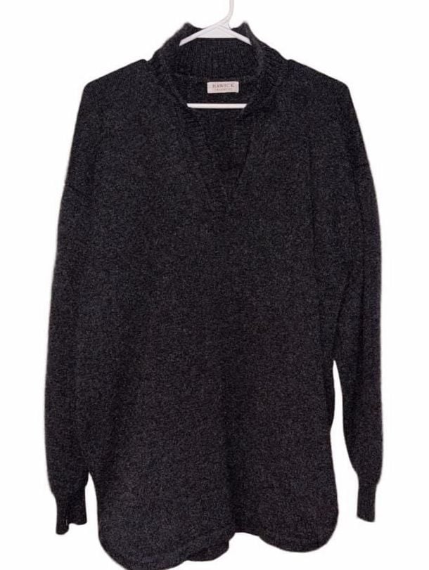 Mens Mango Shop Knitted wool blend polo sweater Medium 4
