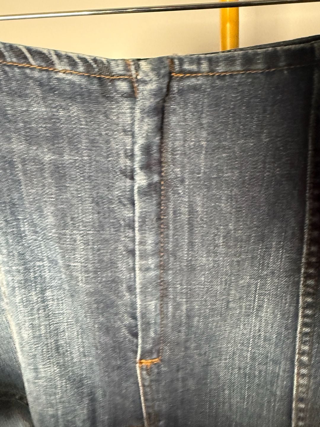 Harold's Denim Skirt Size 6 Blue Maxi Fishtail Mermaid Seamed 4