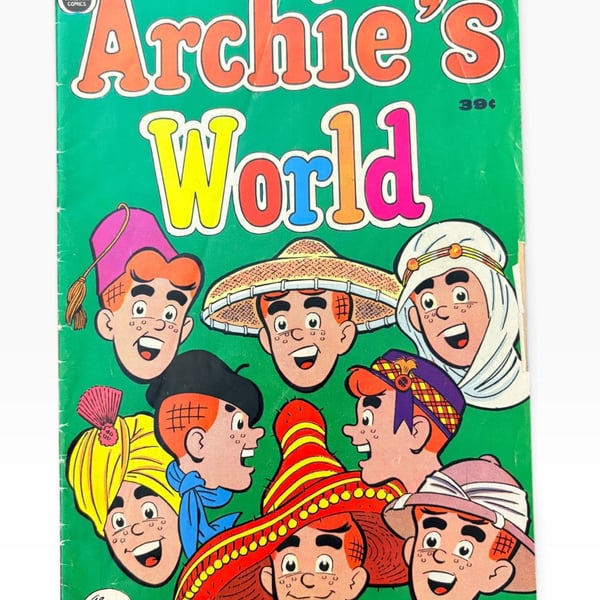 Spire Comics Archies World Comic Book 1976 Vintage