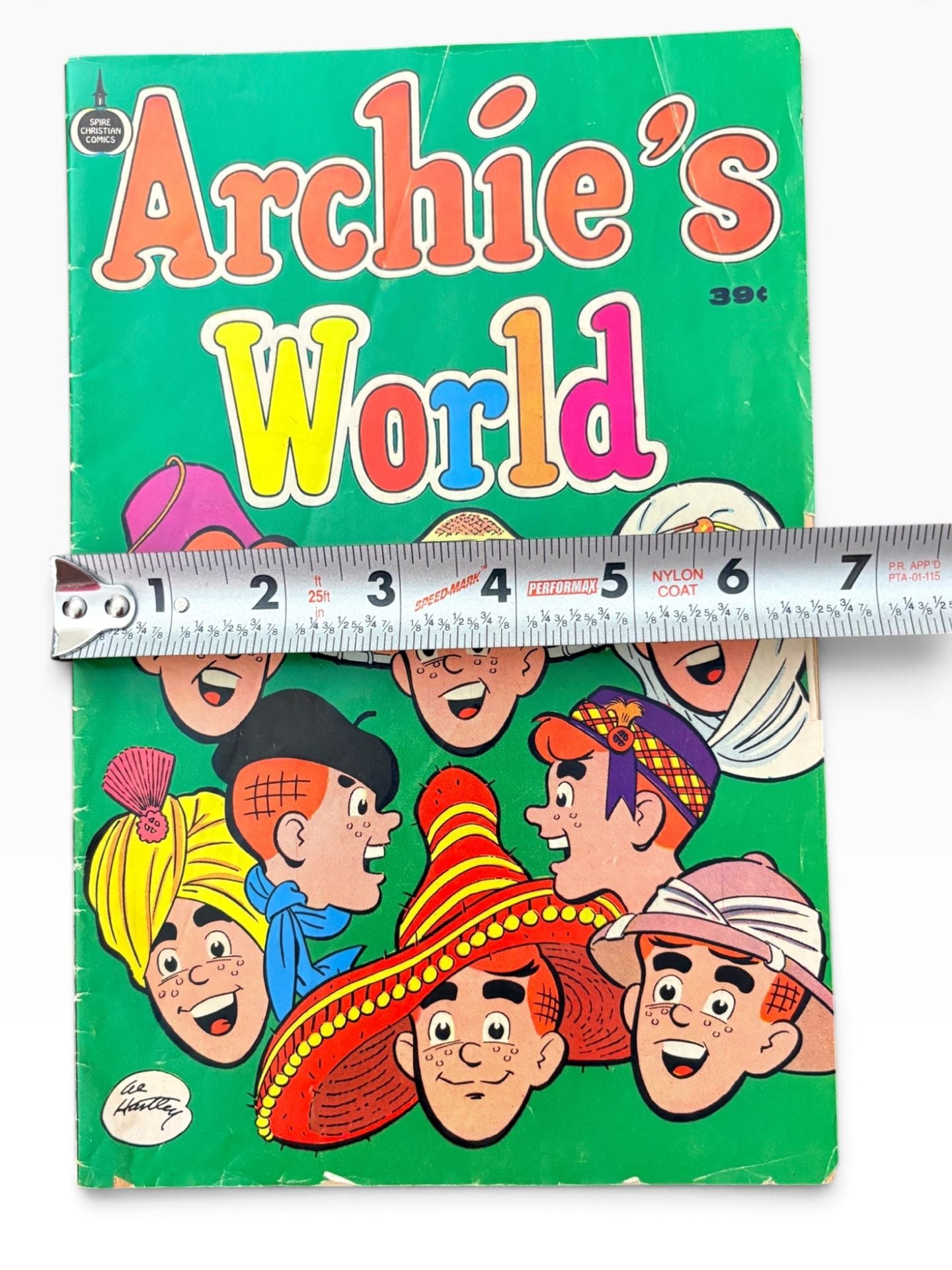 Spire Comics Archies World Comic Book 1976 Vintage 7