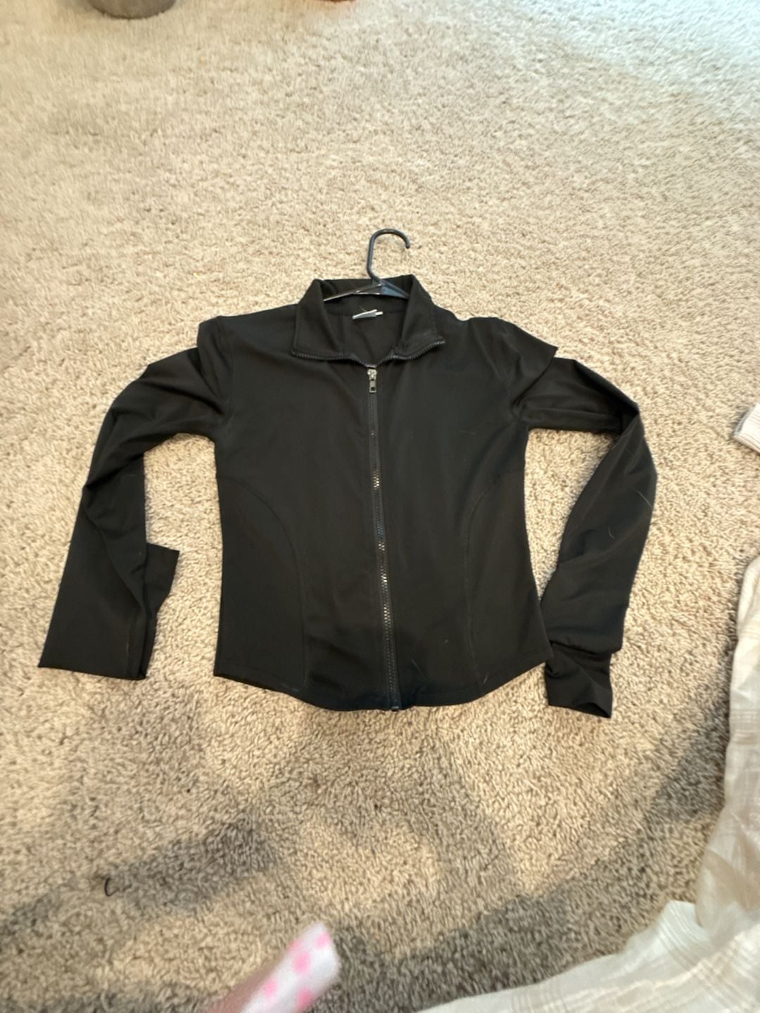 OFFLINE by Aerie The Hugger Full Zip Jacket Black 2