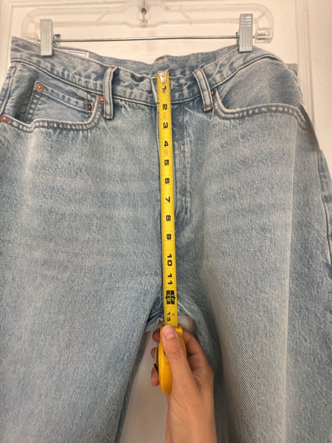 Gap 90’s Loose Jeans Size 32x32 Light Wash Wide Leg Regenerative y2k 7