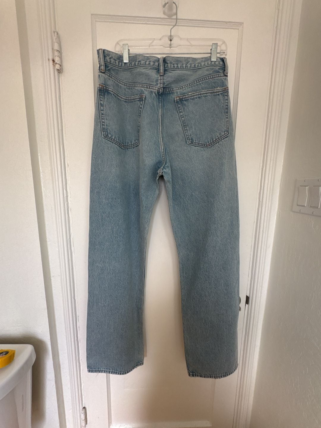 Gap 90’s Loose Jeans Size 32x32 Light Wash Wide Leg Regenerative y2k 9