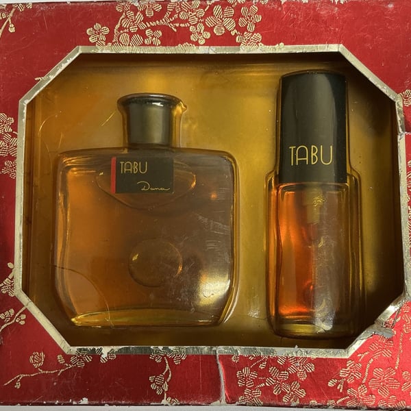 Dana Tabu Fragrance Gift Set Vintage Perfume Cologne