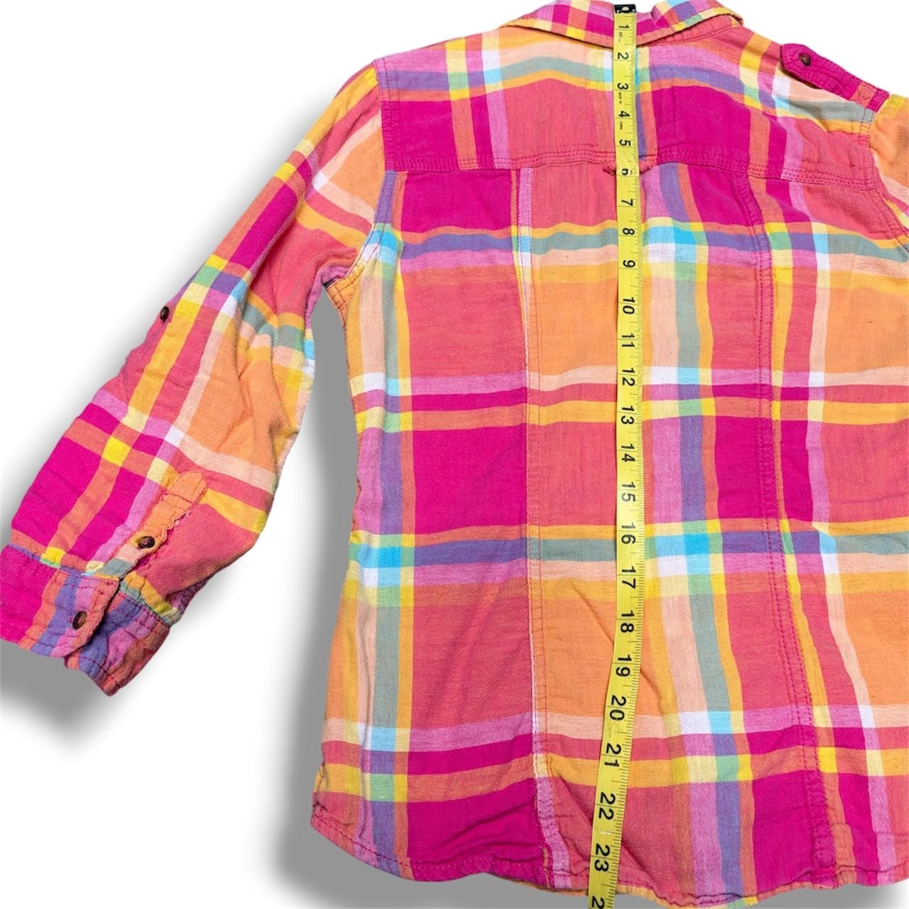 Y2K Abercrombie & Fitch Plaid Button Up Shirt 7