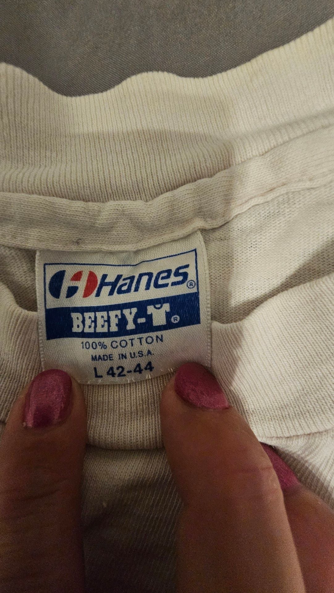 Vintage Hanes Beefy-T Endangered Animals Wildlife Graphic T-Shirt Made in USA 4