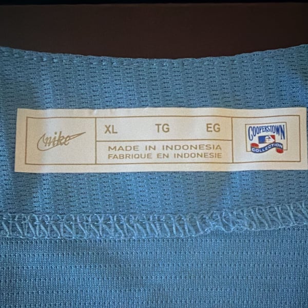 Nike Cooperstown Collection Jackie Robinson Brooklyn Jersey Size XL Blue