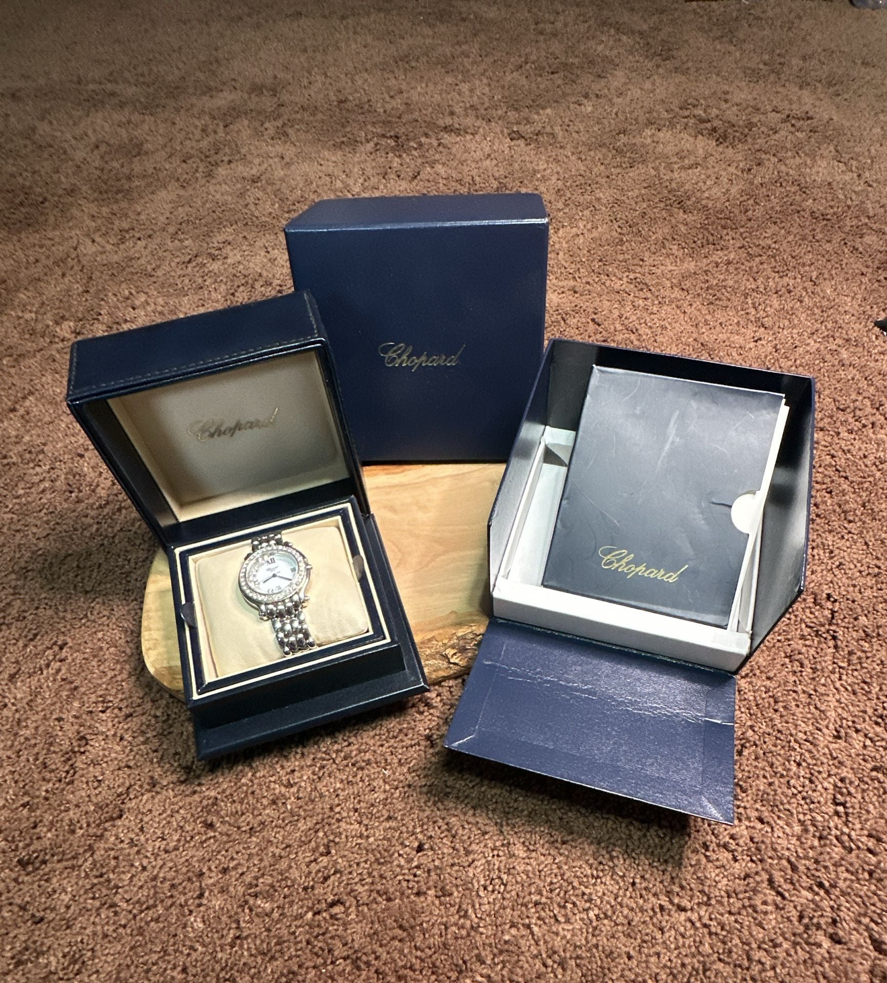 Chopard Happy Sport Diamond Watch Stainless Steel Box & Papers Included 16