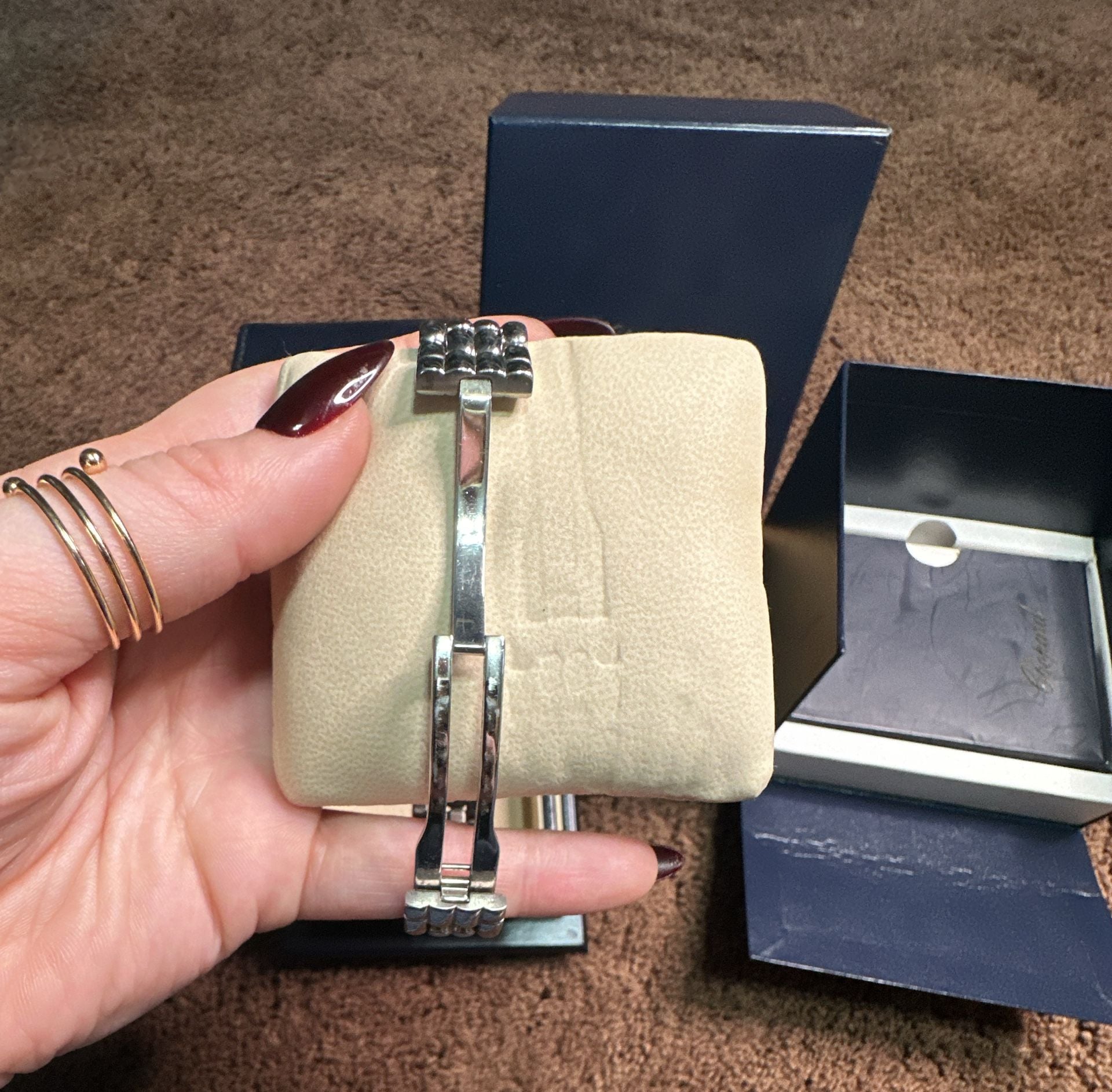 Chopard Happy Sport Diamond Watch Stainless Steel Box & Papers Included 10