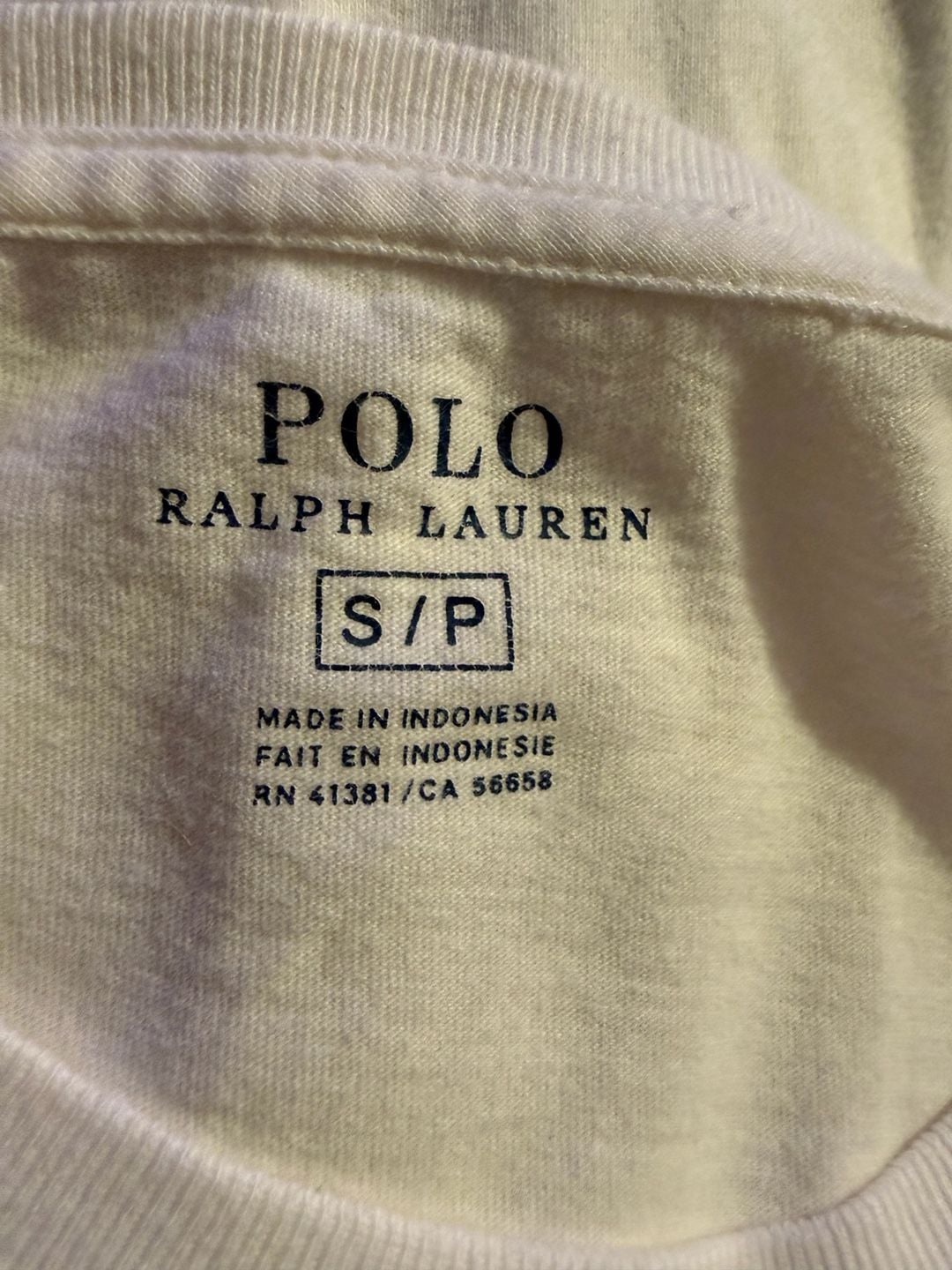 Polo Ralph Lauren Long Sleeve T-Shirt Size S White 3