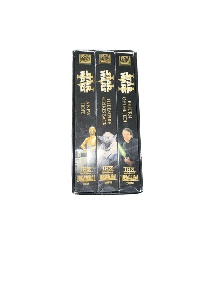 Star Wars Trilogy VHS Box Set THX Digitally Mastered 1