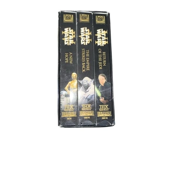 Star Wars Trilogy VHS Box Set THX Digitally Mastered