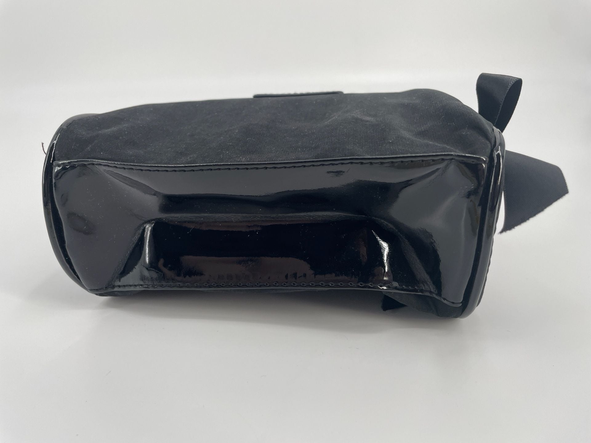 Lancome Black Makeup Bag Bow Zipper Pouch 5
