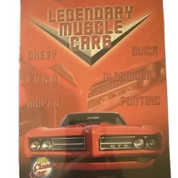 Questar Legendary Muscle Cars DVD Box Set 6-Disc Collection