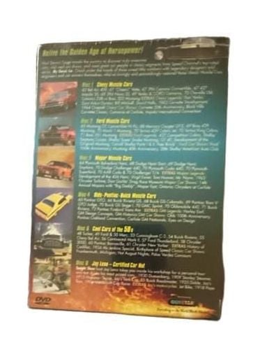 Questar Legendary Muscle Cars DVD Box Set 6-Disc Collection 3