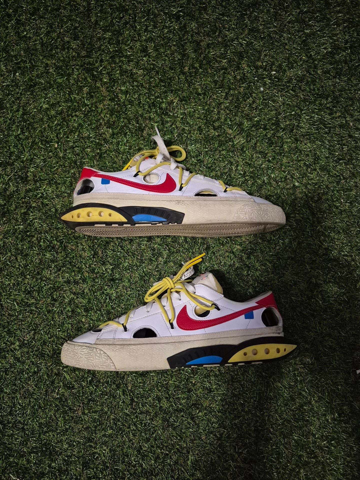 Nike Off-White x Blazer Low White University Red 2