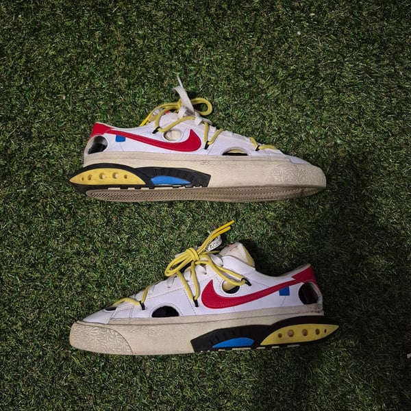 Nike Off-White x Blazer Low White University Red