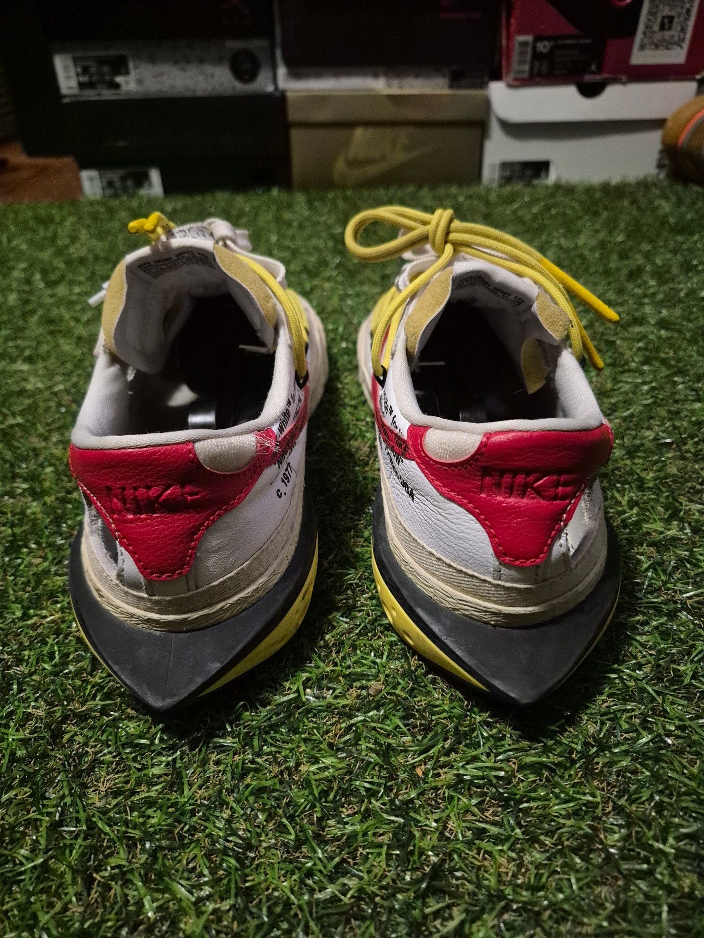 Nike Off-White x Blazer Low White University Red 5