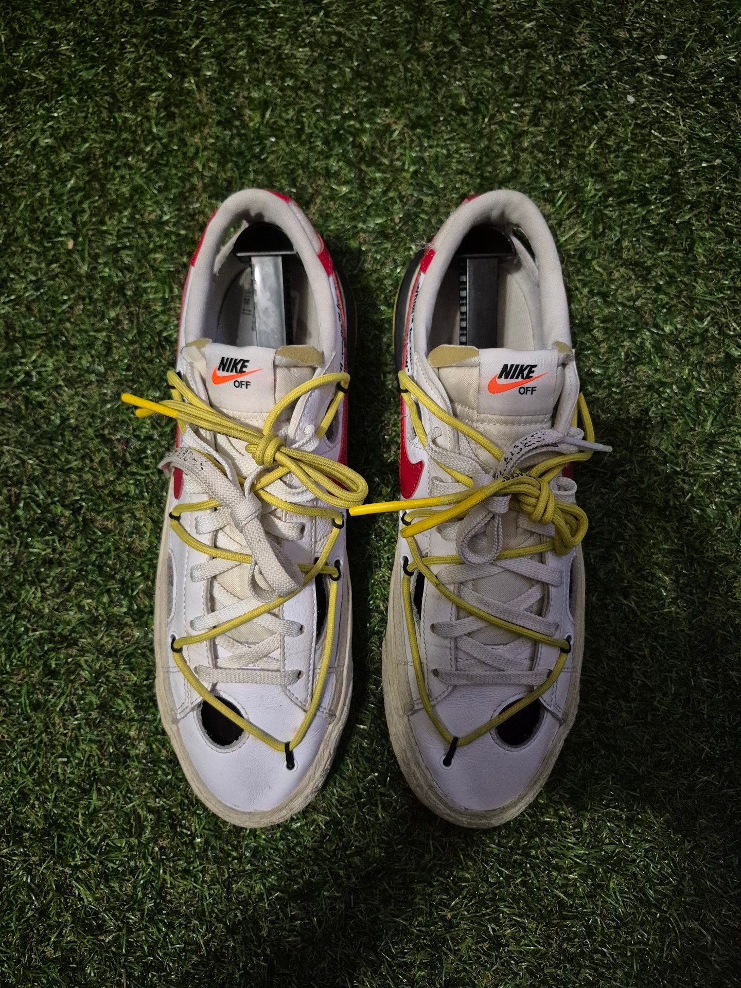 Nike Off-White x Blazer Low White University Red 6
