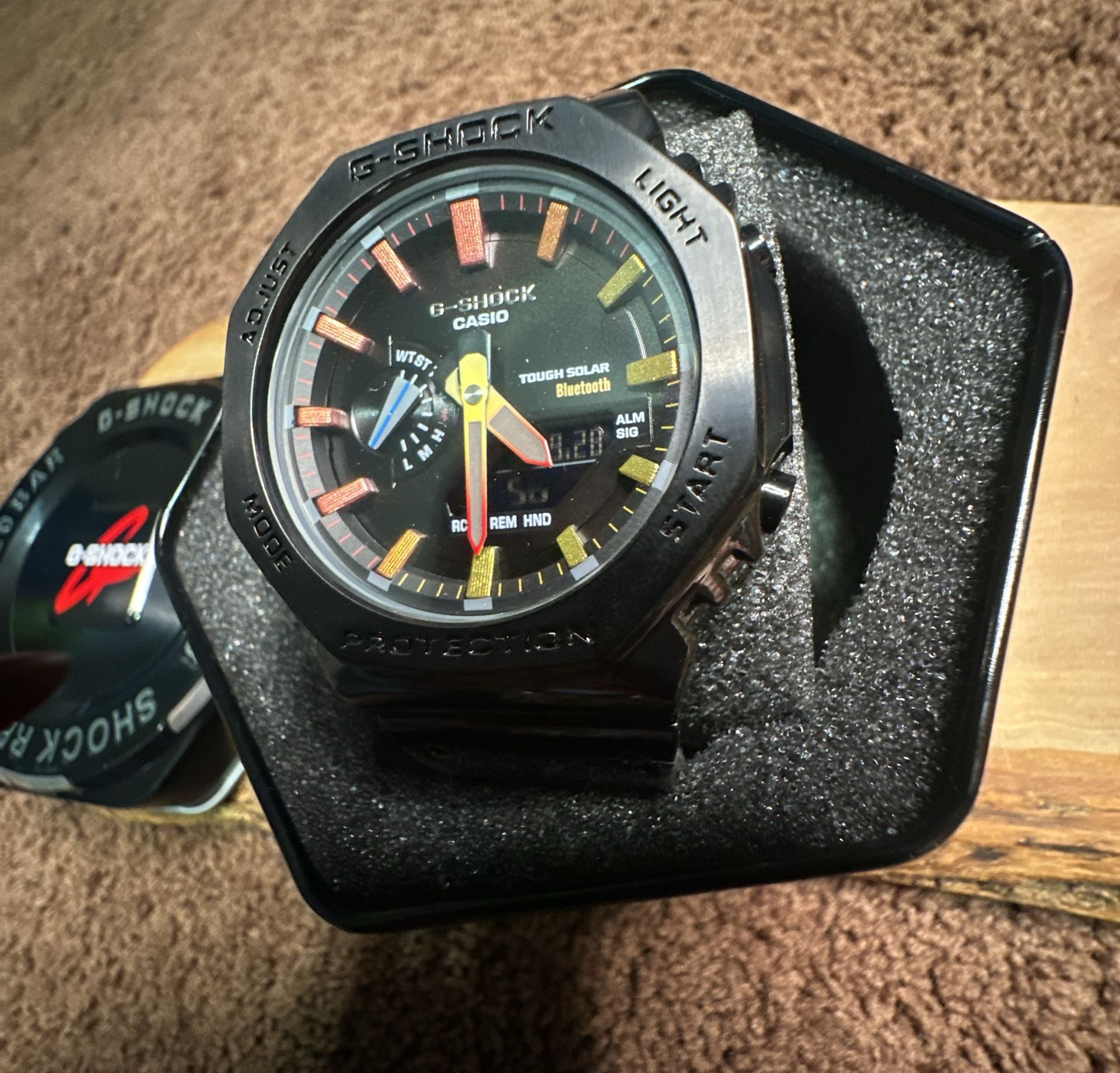 Casio G-Shock GA-B2100 Series Tough Solar Bluetooth Watch New In Box Never Worn 2