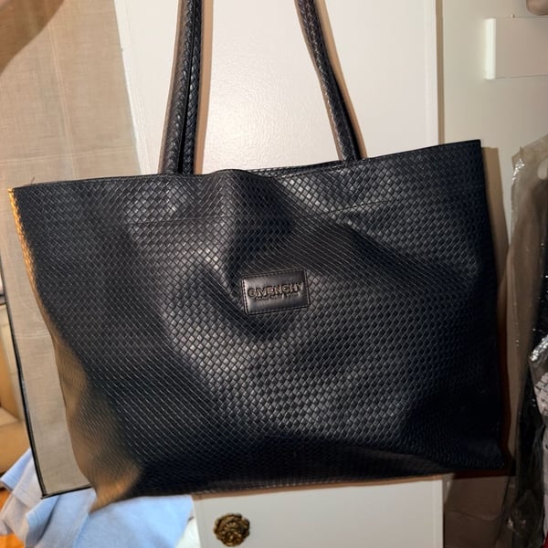 Givenchy Woven Tote Bag Black