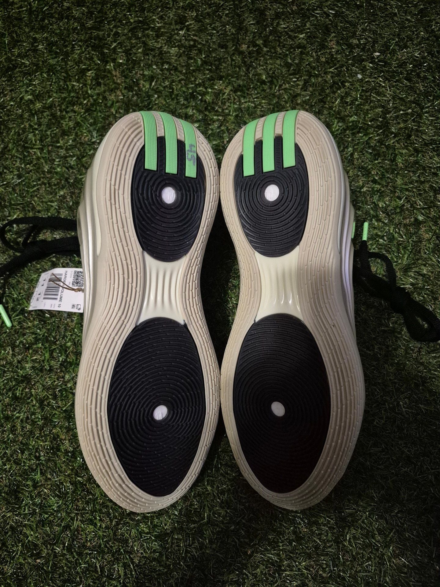 adidas Harden Volume 10 Shoes JQ9453 Beige 7