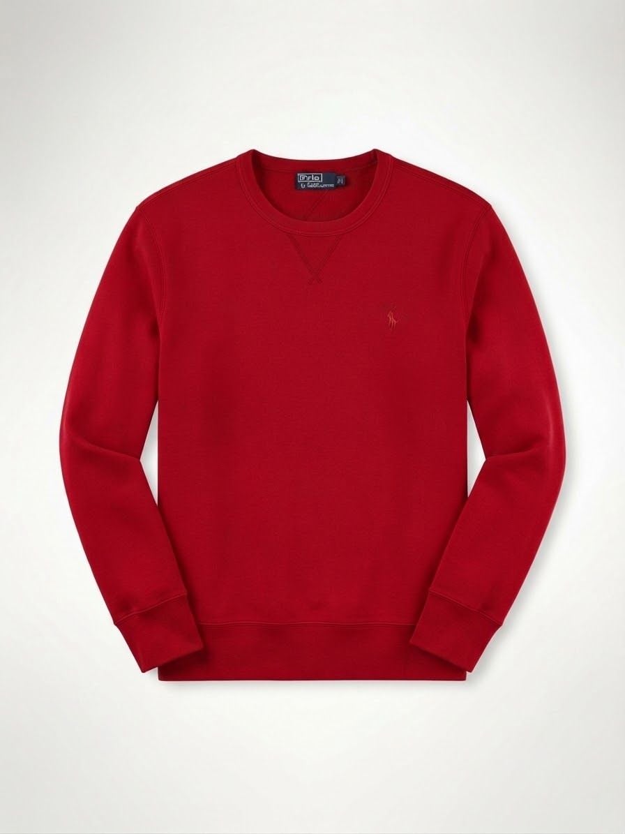 Polo Ralph Lauren Fleece Sweatshirt Size XL Red 2