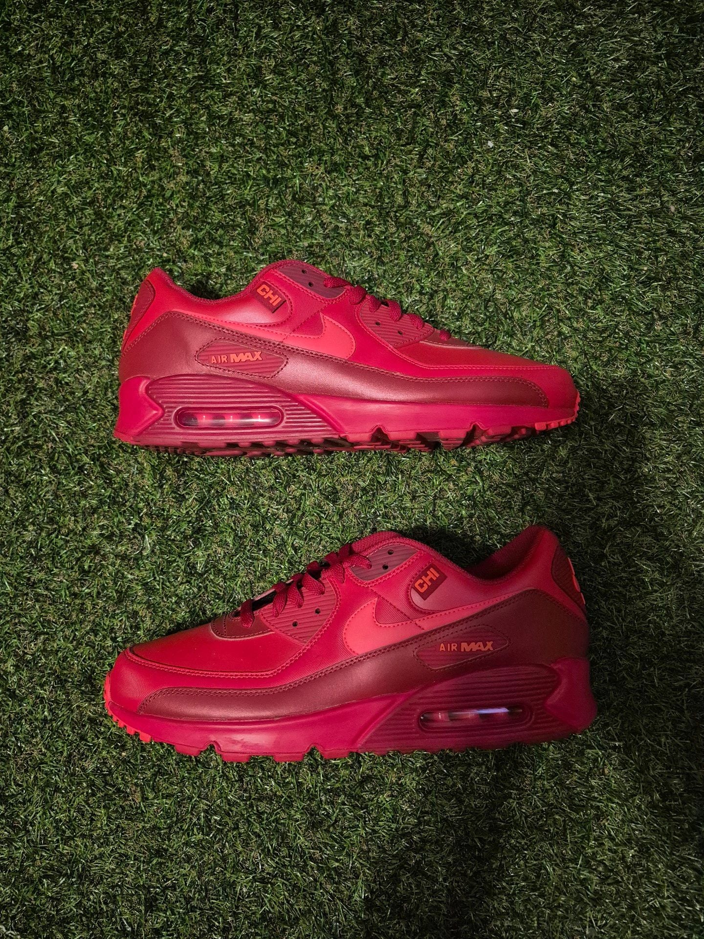 Nike Air Max 90 City Special Chicago Size 14 Red 2
