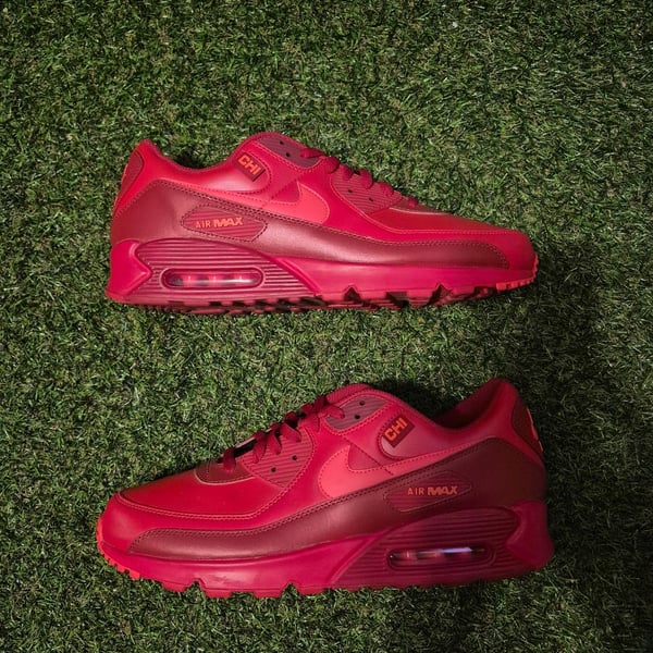 Nike Air Max 90 City Special Chicago Size 14 Red