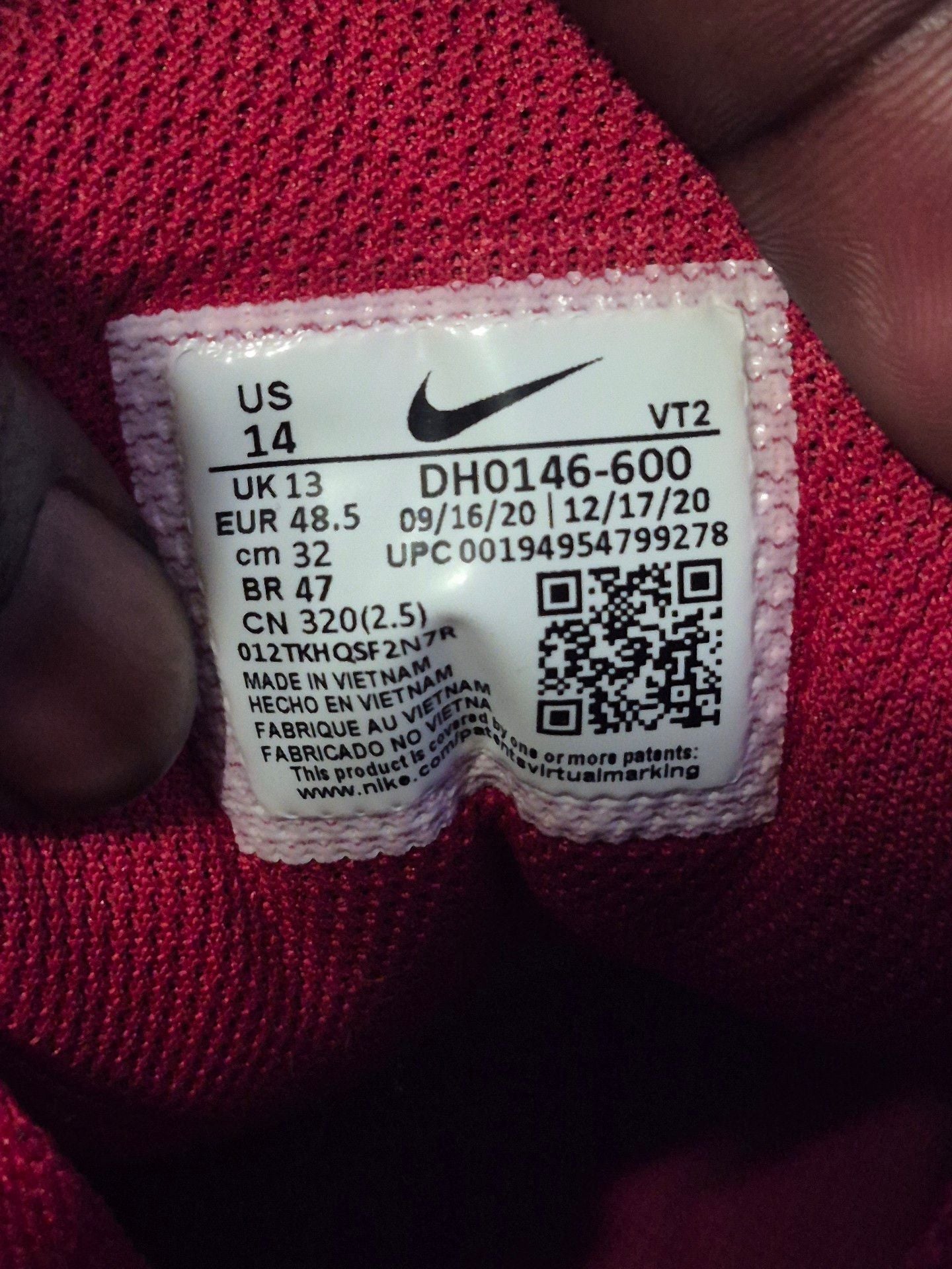 Nike Air Max 90 City Special Chicago Size 14 Red 8