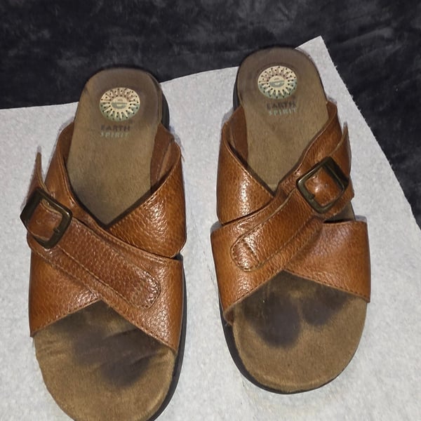Earth Spirit Brown Sandals