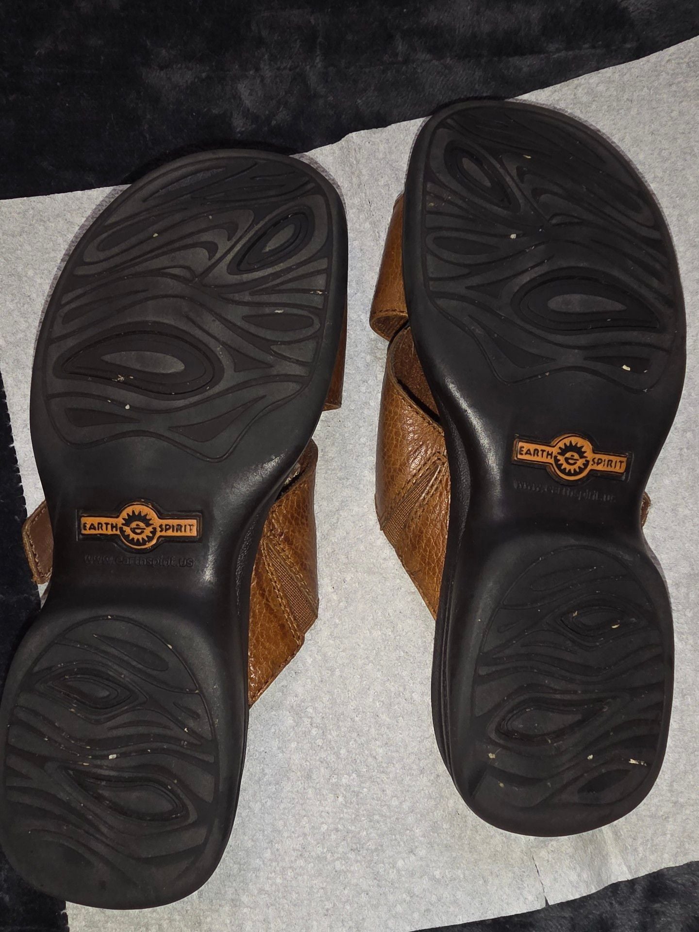 Earth Spirit Brown Sandals 8
