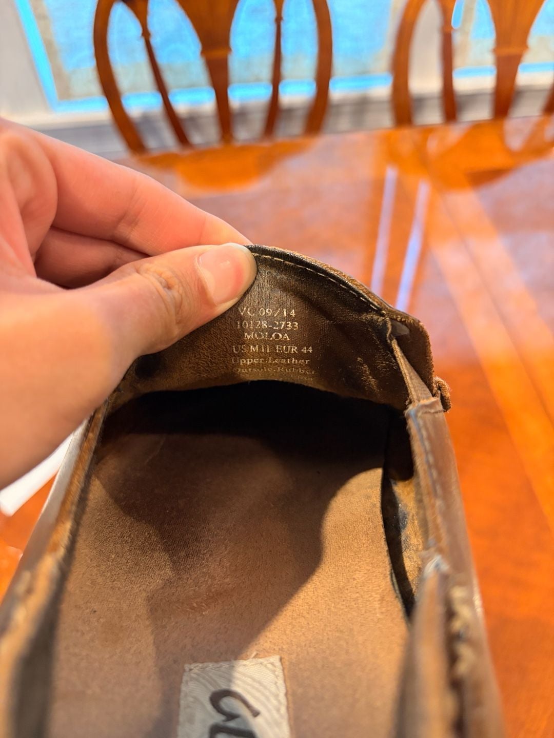OluKai Moloa Slip-On Shoes Size US M 11 Brown Leather 6